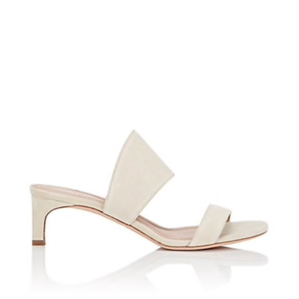 $349 Calvin Klein Collection Susi Suede Sandals
